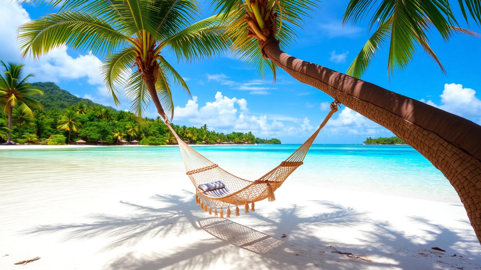 Tropical beach destination